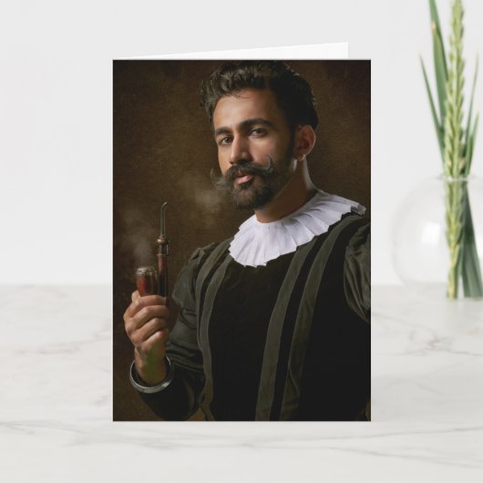 VOUS ÊTES EN TRAIN DE FUMER DES CARTES D'ANNIVERSA (Devant)