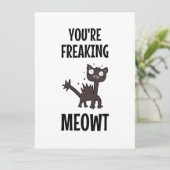 Vous êtes en train de gâcher la carte Meowt (Debout devant)