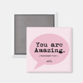 Vous Êtes Extraordinaire - Magnet rond (Recto/Verso)