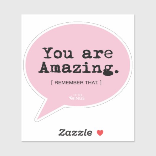 Vous Êtes Extraordinaire - Sticker D'Affirmation (Feuille)