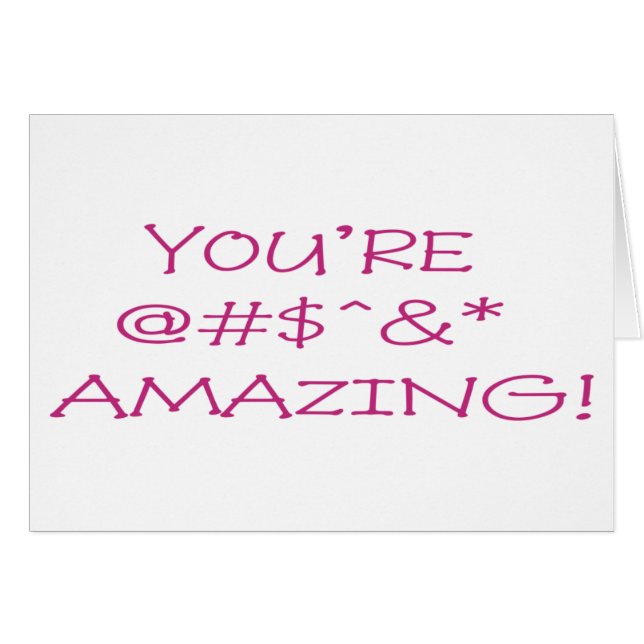 Vous êtes extraordinaires (Devant horizontal)