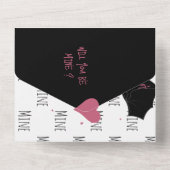 Vous êtes Fangtastique ! Carte de proposition de p (Verso)