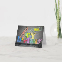 VOUS ÊTES GORGE **16ème ANNIVERSAIRE** Carte