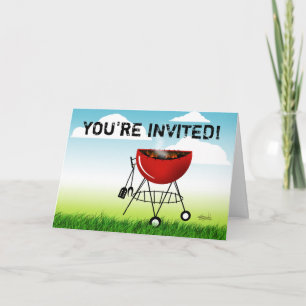 Vous êtes invité à une invitation Cookout (barbecu
