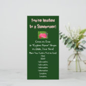 Vous êtes invité à une soirée pyjama ! Invitations (Debout devant)