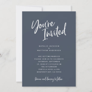Vous êtes invité au faire-part de mariage de scrip