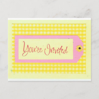 Vous êtes Invité carte postale