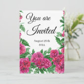 Vous êtes invité invitation  (Debout devant)