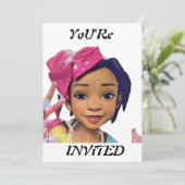 Vous êtes invité Invitation  (Debout devant)