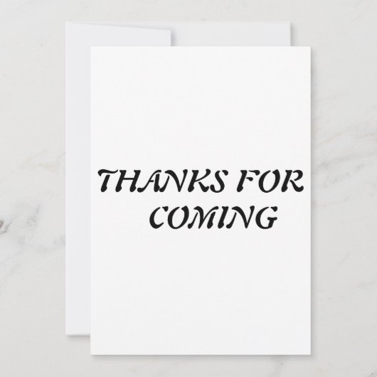 Vous êtes invité Invitation  (Dos)