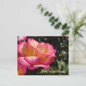 Vous êtes Invité ! Invitation carte postale (Debout devant)