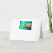 Vous êtes invité Marigold sur carte Turquoise (Dos)