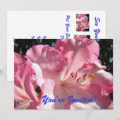Vous êtes invités ! À la fête ! invitations (Devant / Derrière)