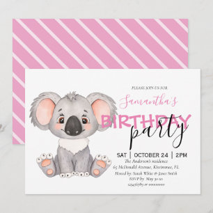Vous êtes invités à une 1ère Invitation Koala-tast