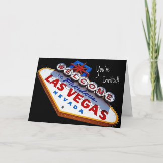 Vous êtes invités ! Carte de Las Vegas
