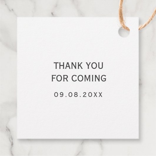 Vous êtes la Bombe Étiquette de Cadeau de Bombe de (Dos)