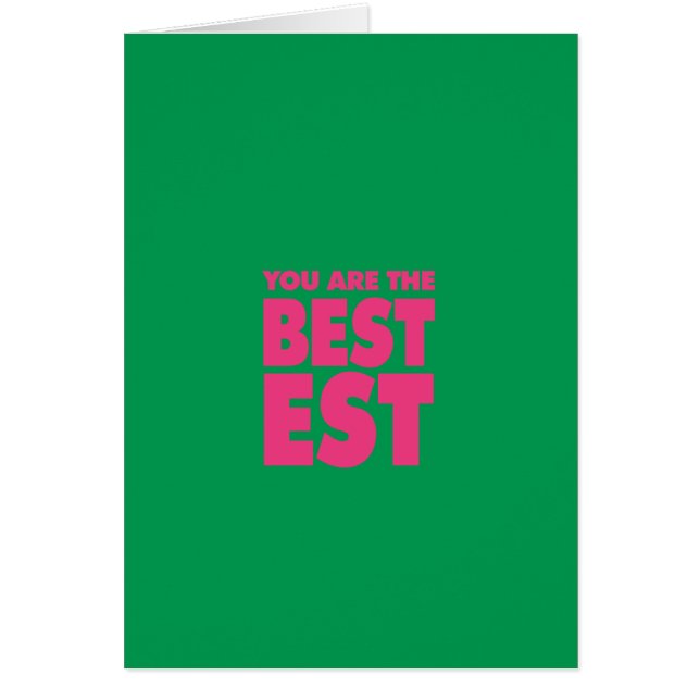 Vous êtes la carte de Bestest (Devant)