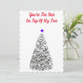 Vous êtes la carte de Noël Star (Debout devant)