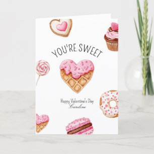 Vous êtes la carte de Saint-Valentin
