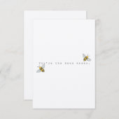 Vous êtes la carte de voeux des abeilles (Devant / Derrière)