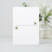 Vous êtes la carte de voeux des abeilles (Debout devant)