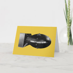 Vous êtes la carte des amis de la bombe atomique