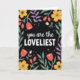 Vous êtes la carte florale la plus charmante