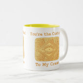 Vous êtes la crème anglaise dans ma tasse crème de (Devant droit)