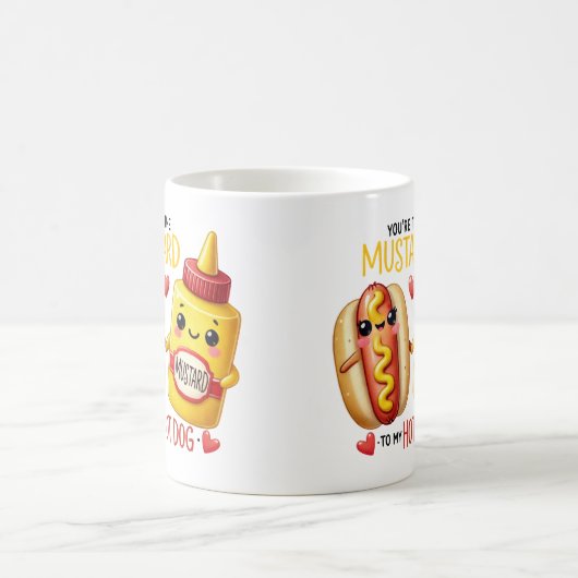 Vous êtes la moutarde à My Hot Dog - Mug (Centre)