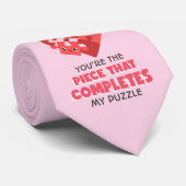 Vous êtes la pièce qui complète ma cravate de puzz (Roulé)