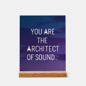 Vous Êtes L'Architecte De Sound (Recto)