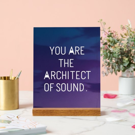 Vous Êtes L'Architecte De Sound (Mariage)