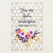 Vous êtes le chef-d'oeuvre de Dieu Bible Verse (Devant)