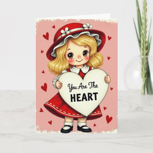 Vous êtes le cœur Carte de la Saint-Valentin (Devant)