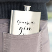 VOUS ÊTES LE GENIÈVRE DANS MON flacon en acier (En situation)