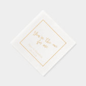 Vous êtes le Mariage cursif élégant (Droite)