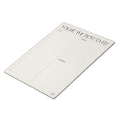 vous êtes le meilleur Bloc-notes de 11 po x 8,5 po (Incliné)