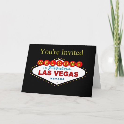Vous êtes les cartes invitées d'invitation de Las (Devant)
