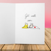 Vous êtes léthargique ? Va-t'en bientôt. Carte de