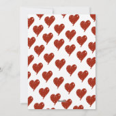 Vous êtes l'If de mon Amour Carte de Haw (Dos)