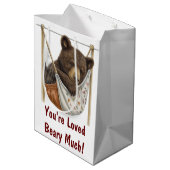 Vous êtes Loved Beary Beaucoup de sac cadeau (Dos Angle)