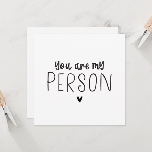 Vous êtes ma carte à plat (Devant/Arrière en situation)