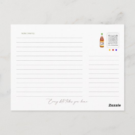 Vous êtes ma carte ca phe sua daddy (Dos)