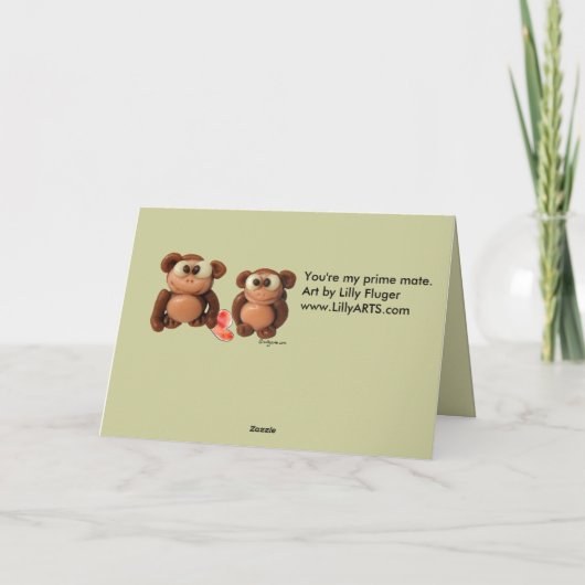 Vous êtes ma carte d'anniversaire de mariage (Dos)