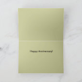 Vous êtes ma carte d'anniversaire de mariage (Intérieur)