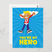 Vous êtes ma carte de héros (Devant / Derrière)