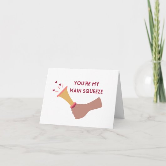 Vous êtes ma carte de la Saint-Valentin (Devant)