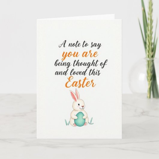 Vous êtes ma carte de Pâques (Devant)