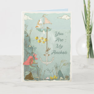 Vous êtes ma carte de sirène d'ancrage