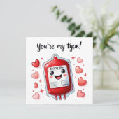 Vous êtes ma carte de type (Debout devant)